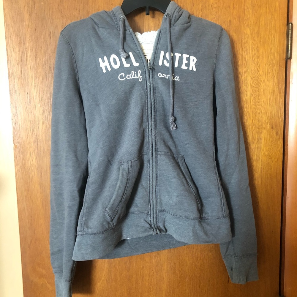 Hollister zip up jacket